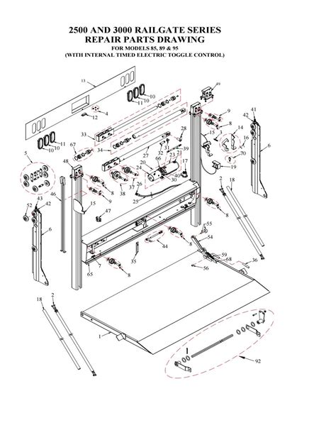 of Liftgate. . Liftgate parts diagram